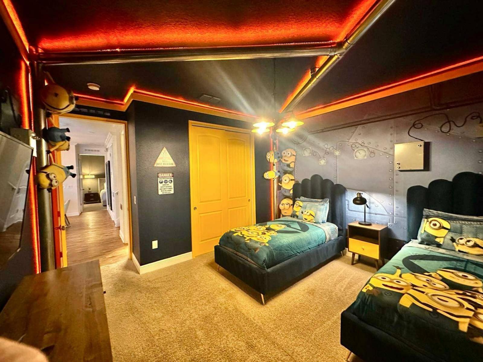 Gorgeous Home W Game Room Heated Pool Spa Orlando Exterior foto