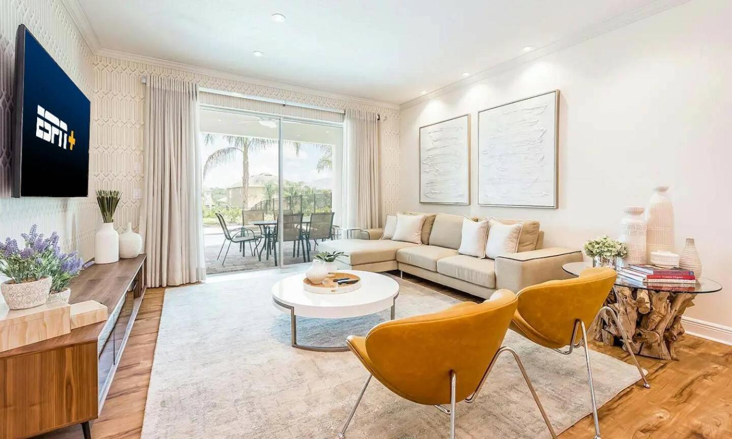 Gorgeous Home W Game Room Heated Pool Spa Orlando Exterior foto